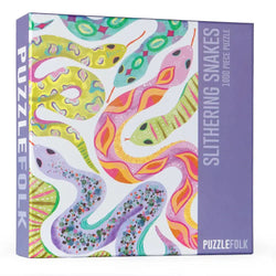 Slithering Snakes 1000 Piece Jigsaw Puzzle PuzzleFolk (ONLINE ORDER ONLY)