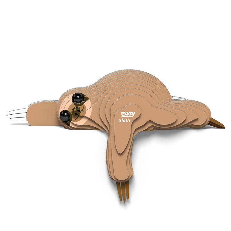 Sloth 3D Cardboard Model Kit Eugy (ONLINE ORDER ONLY)