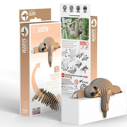 Sloth 3D Cardboard Model Kit Eugy (ONLINE ORDER ONLY)