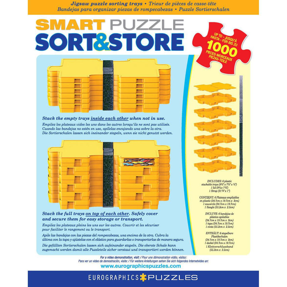 Smart Puzzle Sort & Store Eurographics (ONLINE ORDER ONLY)