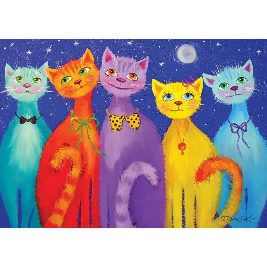 Smiling Cats 1000 Piece Jigsaw Puzzle Enjoy (ONLINE ORDER ONLY)