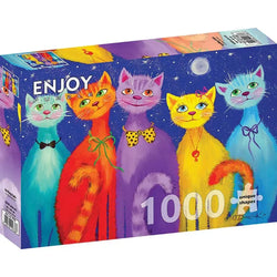 Smiling Cats 1000 Piece Jigsaw Puzzle Enjoy (ONLINE ORDER ONLY)