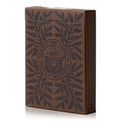 Limited Brown Edition Smokey Bear Playing Cards (ONLINE ORDER ONLY)