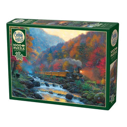 Smoky Train 1000 Piece Jigsaw Puzzle Cobble Hill (ONLINE ORDER ONLY)