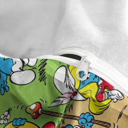 Smurfs Bedding Set Quilt Duvet Cover Without Filler (Online Order Only)