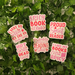 Spicy Reading Quotes Sticker (ONLINE ORDER ONLY)