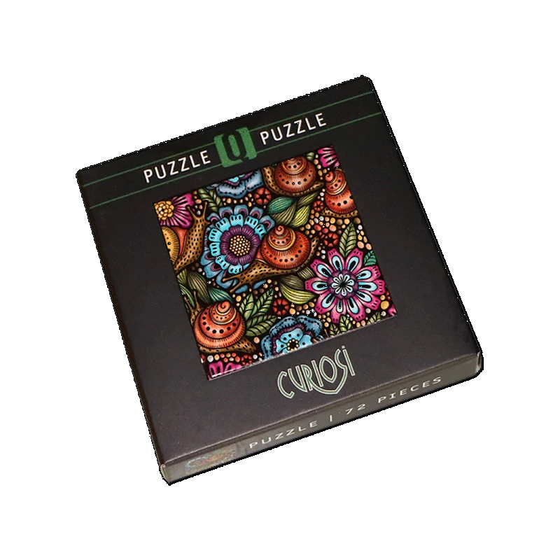 Snail 72 Piece Pocket Jigsaw Puzzle Curiosi (ONLINE ORDER ONLY)