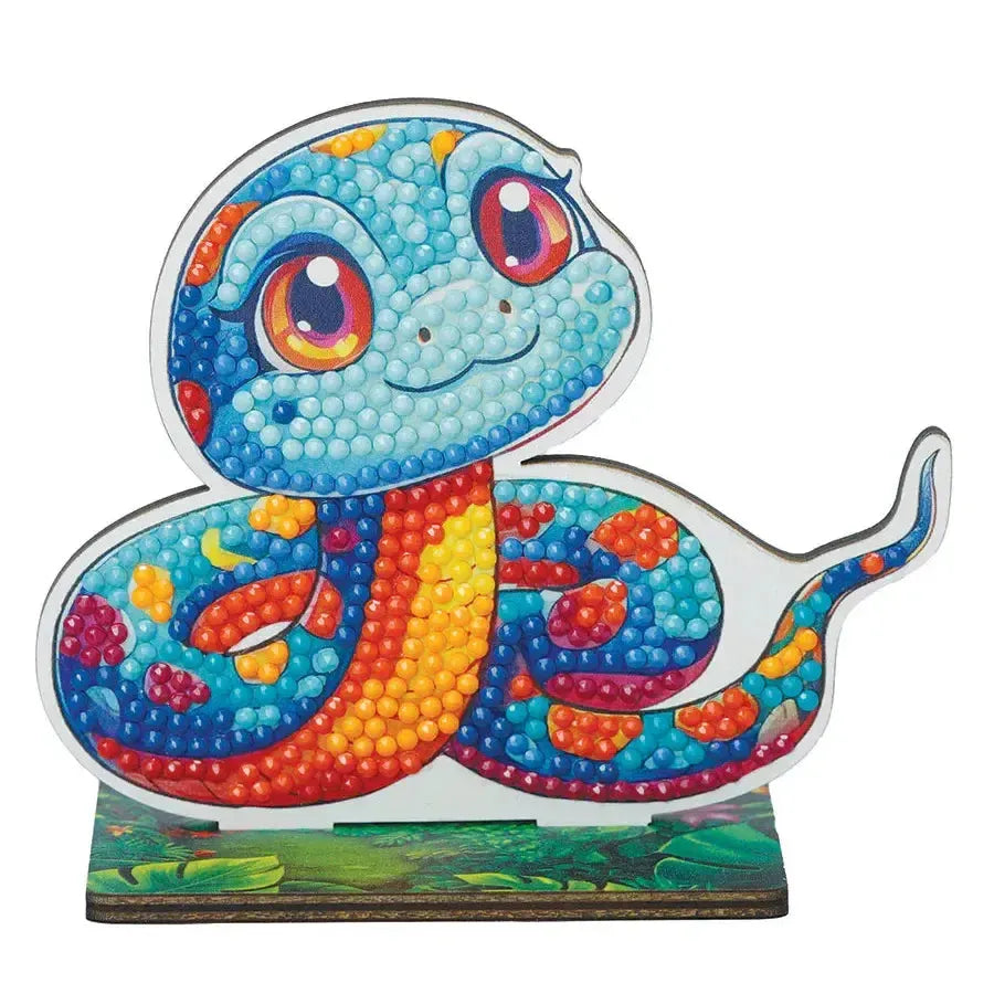 Snake "Jungle" Crystal Art Buddies Kit Craft Buddy (ONLINE ORDER ONLY)