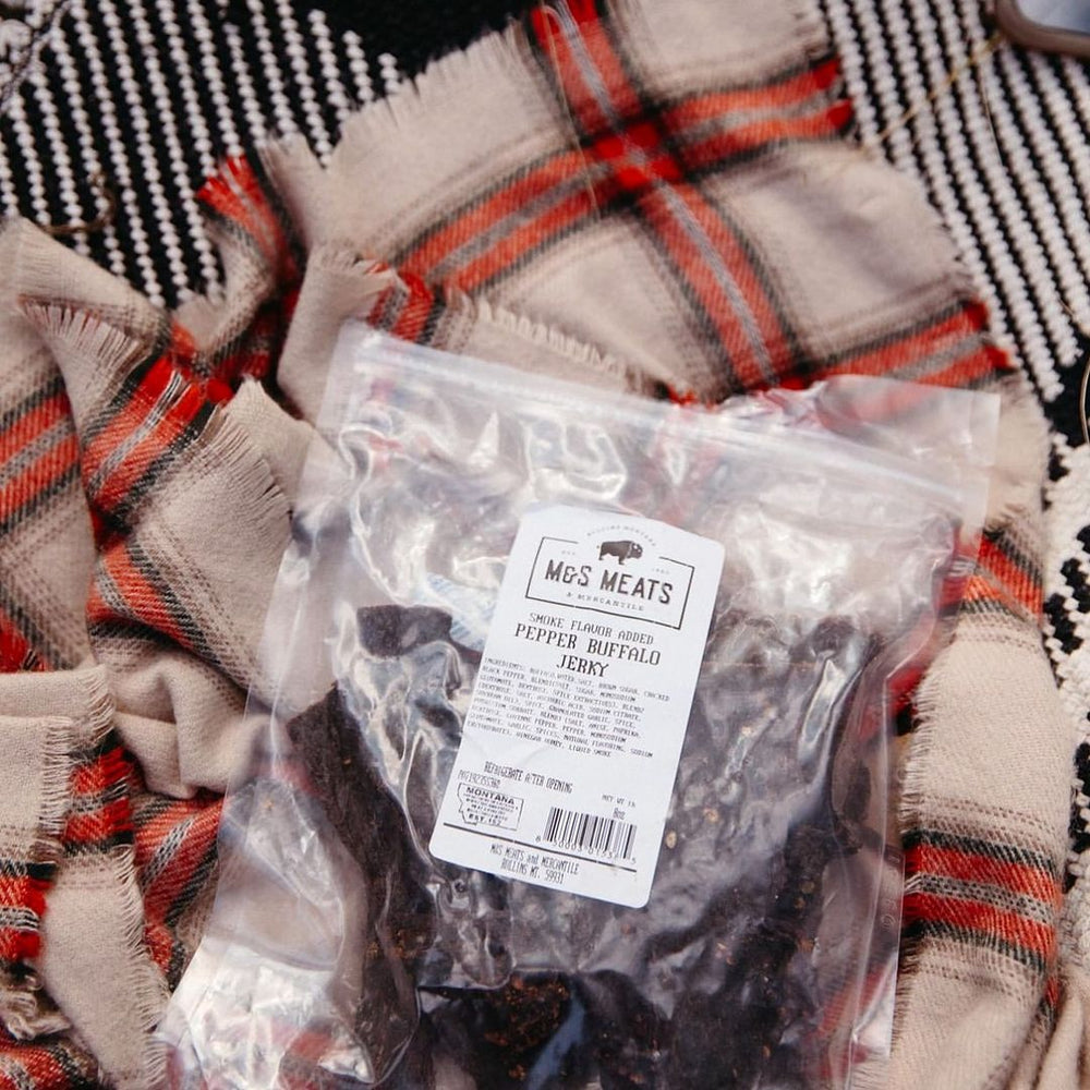 Pepper Buffalo Jerky (ONLINE ORDER ONLY)