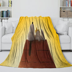 Snoopy Blanket Pattern Flannel Throw Kids Room Decoration (ONLINE ORDER ONLY)