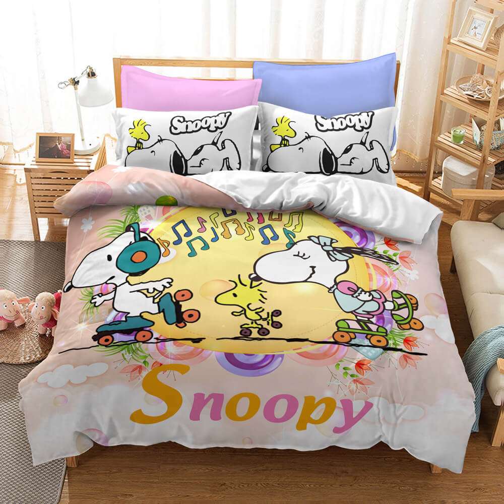 Snoopy Cosplay Bedding Set Duvet Cover Without Filler (Online Order Only)