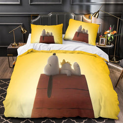 Snoopy Duvet Cover Kids Room Bedding Set Without Filler (ONLINE ORDER ONLY)