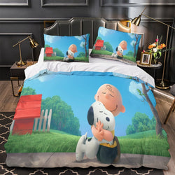 Snoopy Duvet Cover Kids Room Bedding Set Without Filler (ONLINE ORDER ONLY)