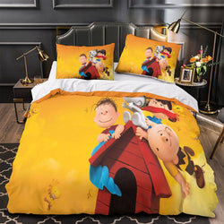 Snoopy Duvet Cover Kids Room Bedding Set Without Filler (ONLINE ORDER ONLY)