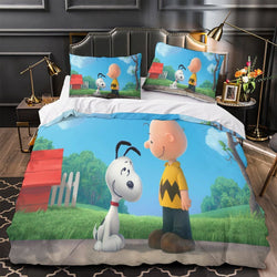 Snoopy Duvet Cover Kids Room Bedding Set Without Filler (ONLINE ORDER ONLY)