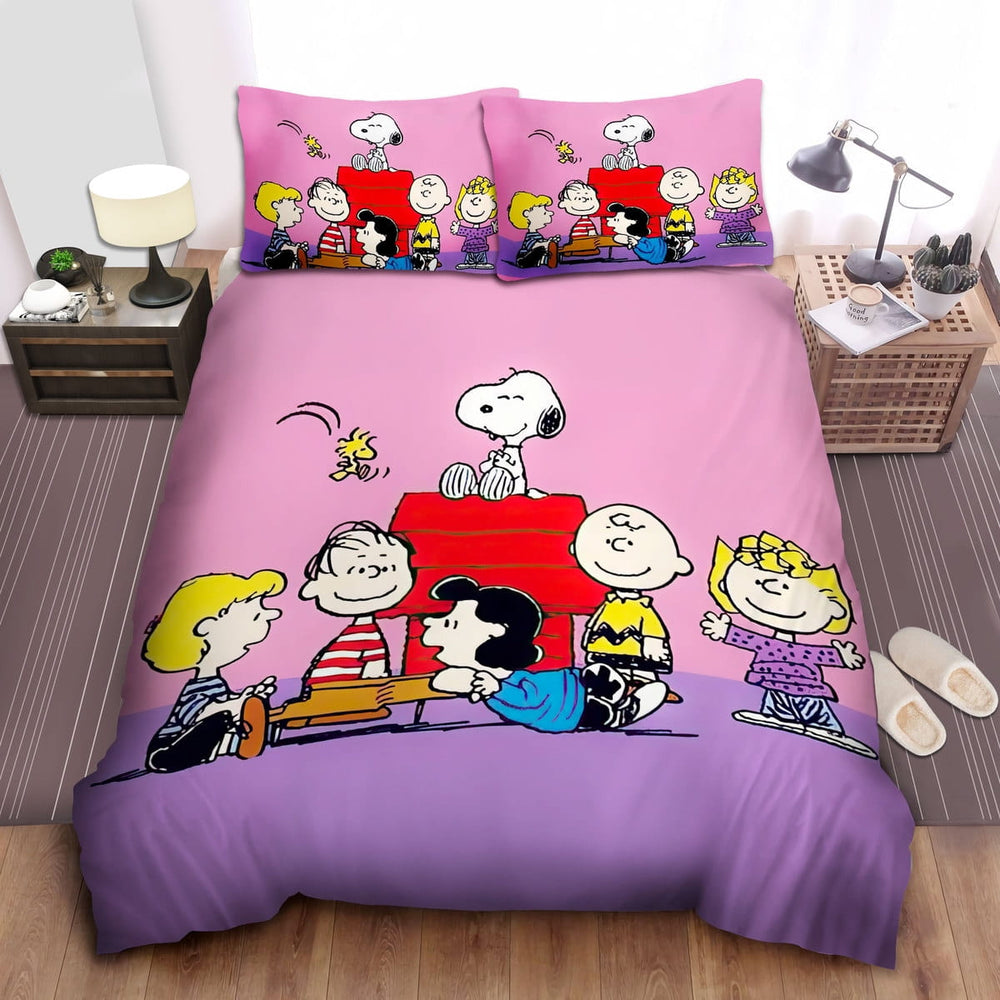 Snoopy Duvet Cover Pattern Kids Bedding Sets Without Filler (ONLINE ORDER ONLY)