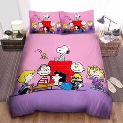 Snoopy Duvet Cover Pattern Kids Bedding Sets Without Filler (ONLINE ORDER ONLY)