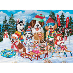 Snow Day! 500 Piece Jigsaw Puzzle Cobble Hill (ONLINE ORDER ONLY)