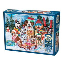 Snow Day! 500 Piece Jigsaw Puzzle Cobble Hill (ONLINE ORDER ONLY)