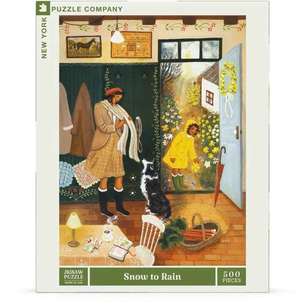 Snow to Rain by Loré Pemberton 500 Piece Jigsaw Puzzle NYPC