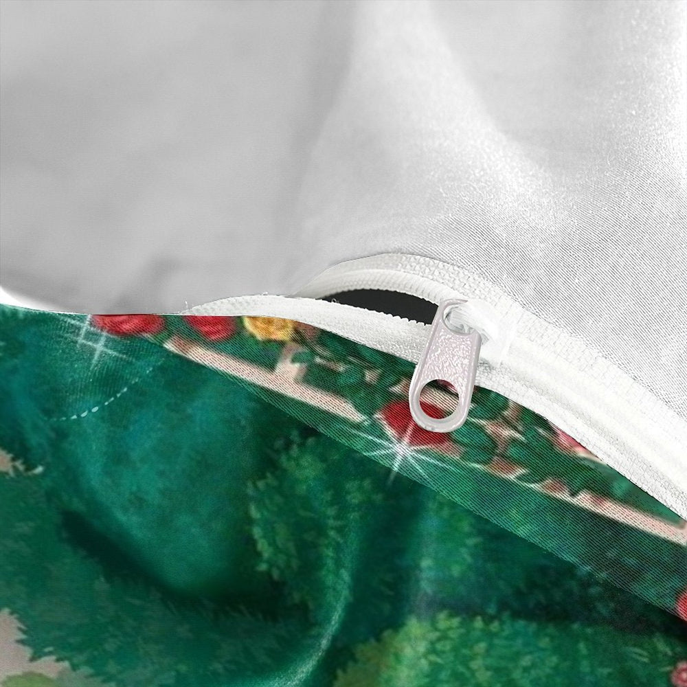 Snow White Bedding Set Pattern Quilt Cover Without Filler (Online Order Only)