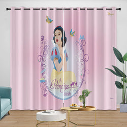 Snow White Curtains Blackout Window Drapes Room Decoration (Online Order Only)