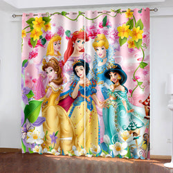 Snow White Curtains Cosplay Blackout Window Drapes (Online Order Only)