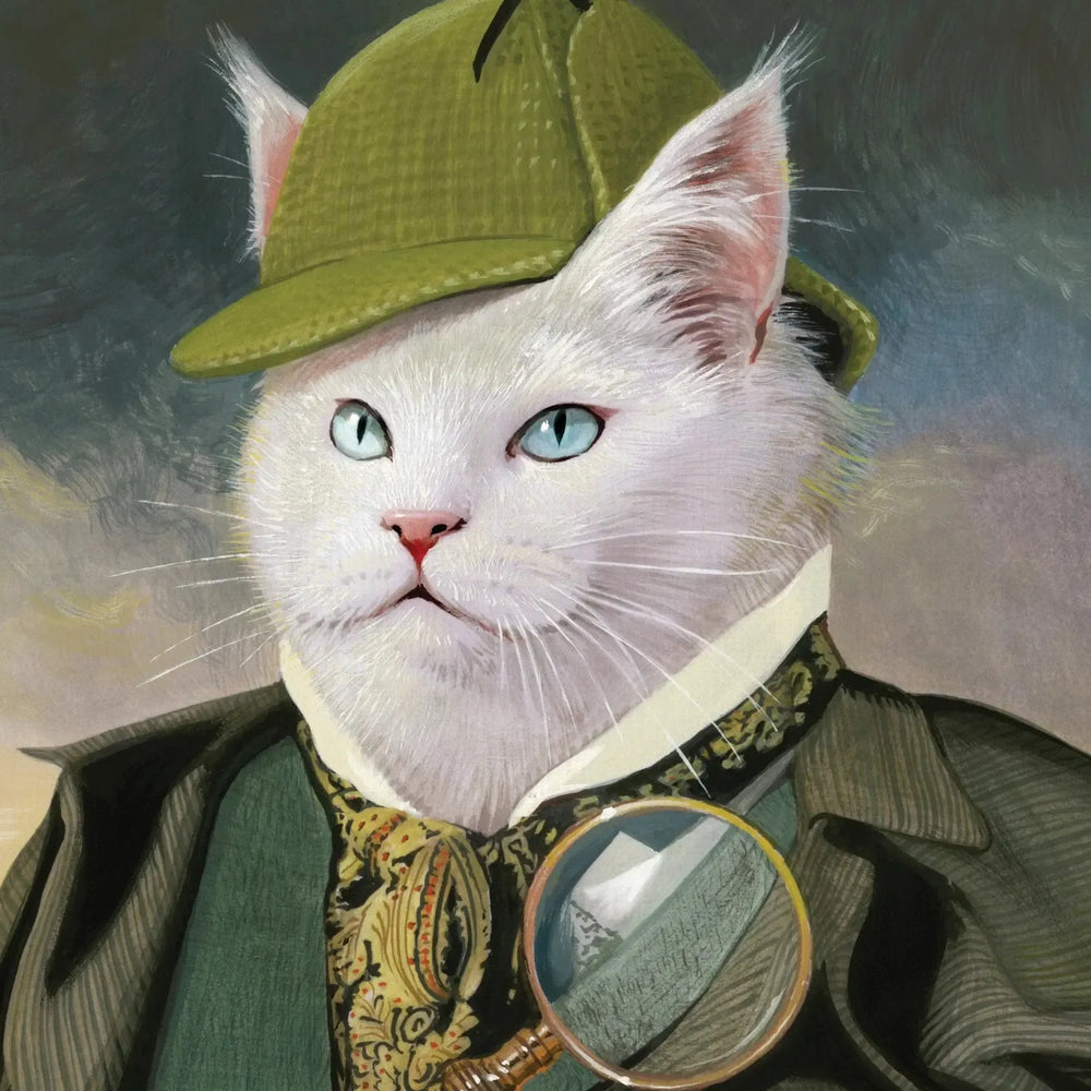 Snowball - Cat Detective 100 Piece Mini Jigsaw Puzzle NYPC (ONLINE ORDER ONLY)
