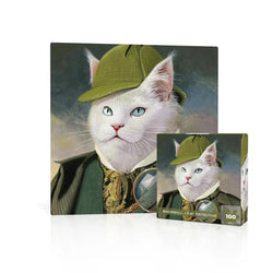 Snowball - Cat Detective 100 Piece Mini Jigsaw Puzzle NYPC (ONLINE ORDER ONLY)