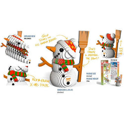 Snowman 3D Cardboard Model Kit Eugy (ONLINE ORDER ONLY)