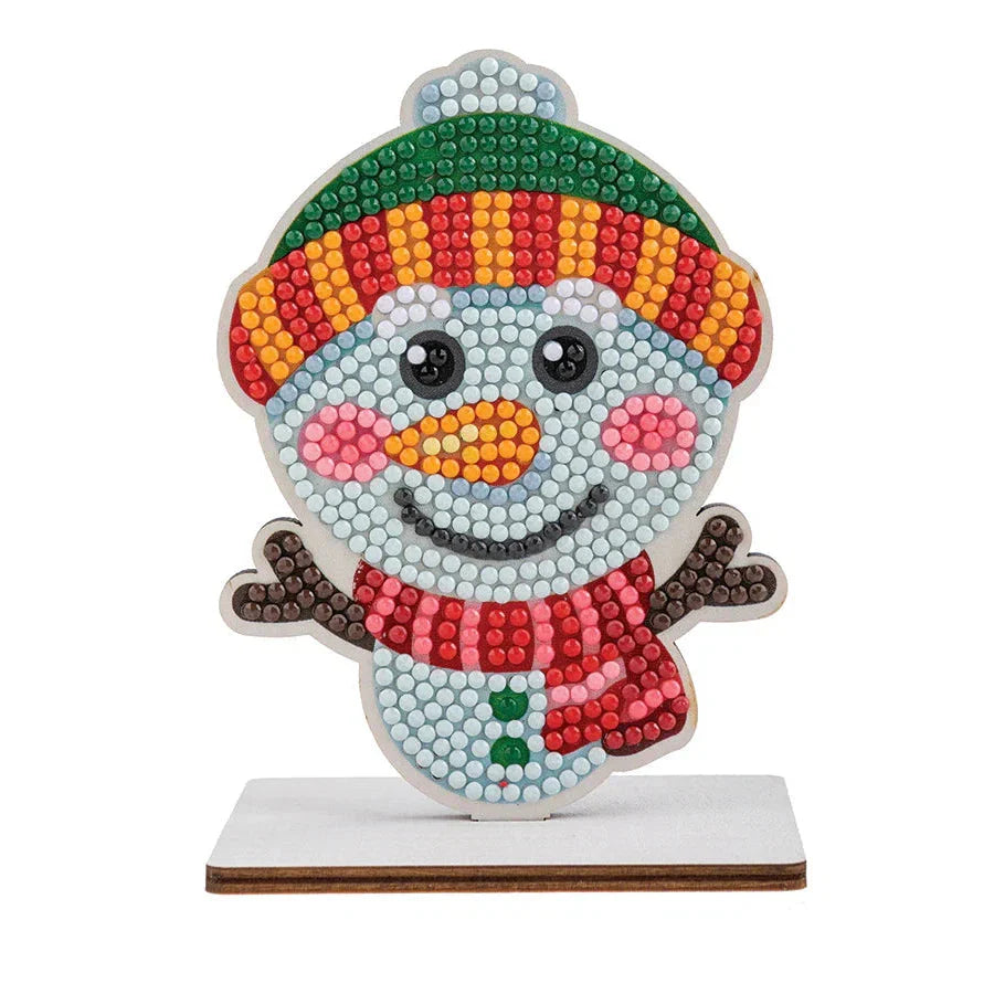Snowman Crystal Art Festive Buddies Kit Craft Buddy (ONLINE ORDER ONLY)