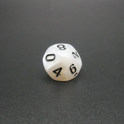 Snowy Owl - 7 Piece DnD Dice Set | Acrylic RPG Gaming Dice (ONLINE ORDER ONLY)