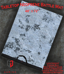 Snowy Tundra - Neoprene Battle Mat with Bag (Online Order Only)