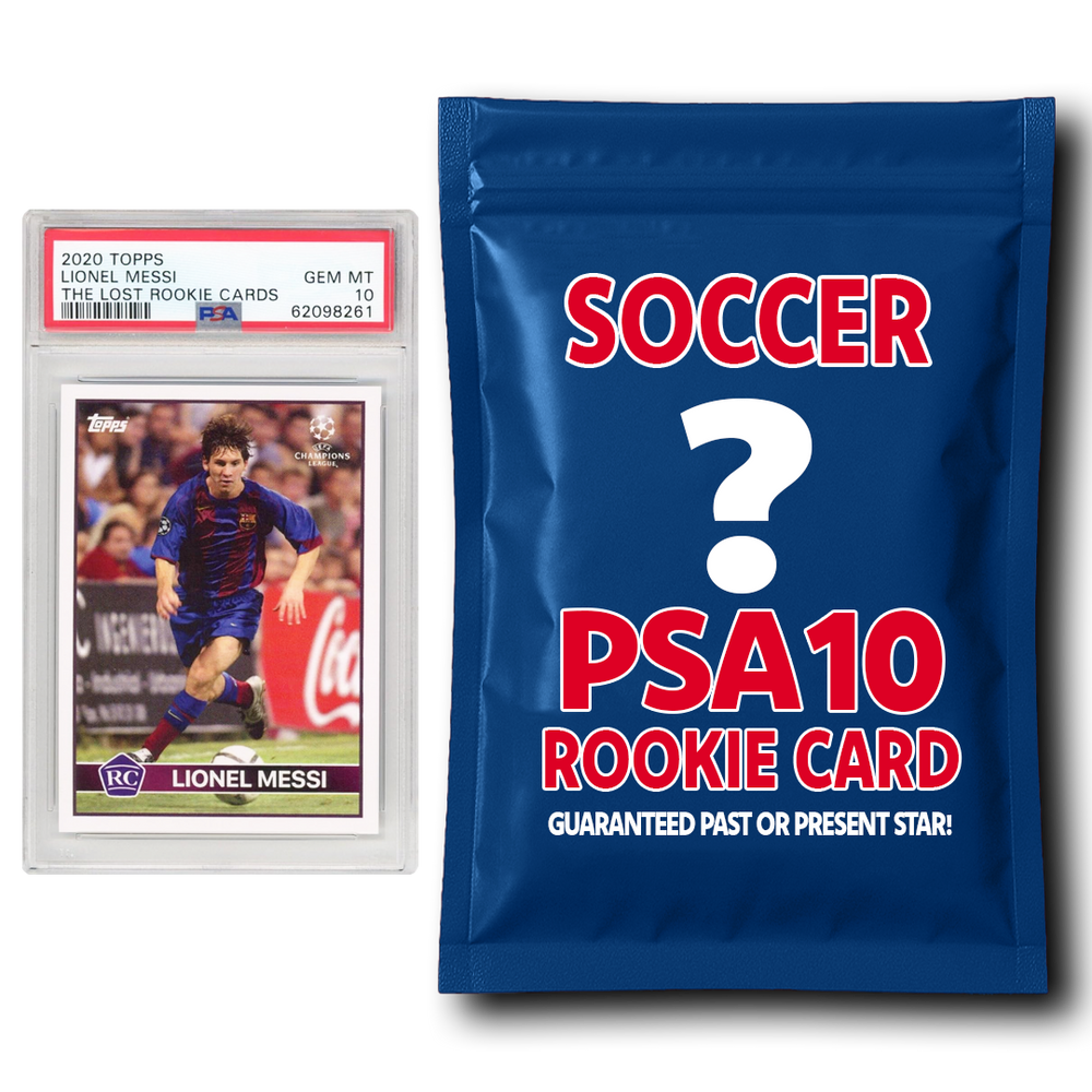 Soccer PSA 10 Graded Card Mystery Pack (ONLINE ORDER ONLY)