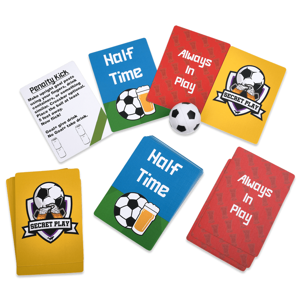WATCH SOCCER, GET DRUNK - The Live Soccer Drinking Game (Online Order Only)
