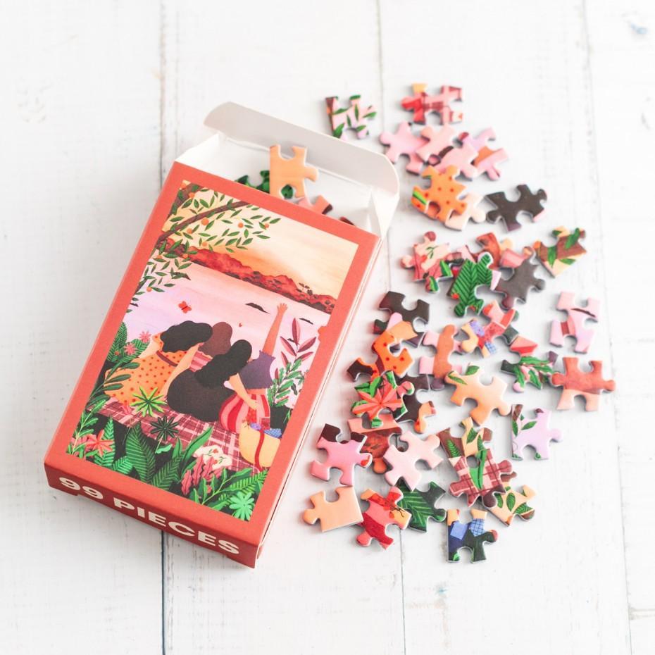 Soirée D'été (Summer Evening) 99 Piece Mini Jigsaw Puzzle Trevell (ONLINE ORDER ONLY)