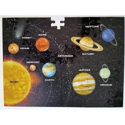 Solar System 100 Piece Magnetic Jigsaw Puzzle Geotoys (ONLINE ORDER ONLY)