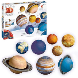 Solar System 540 Piece 3D Jigsaw Puzzle Ravensburger (ONLINE ORDER ONLY)