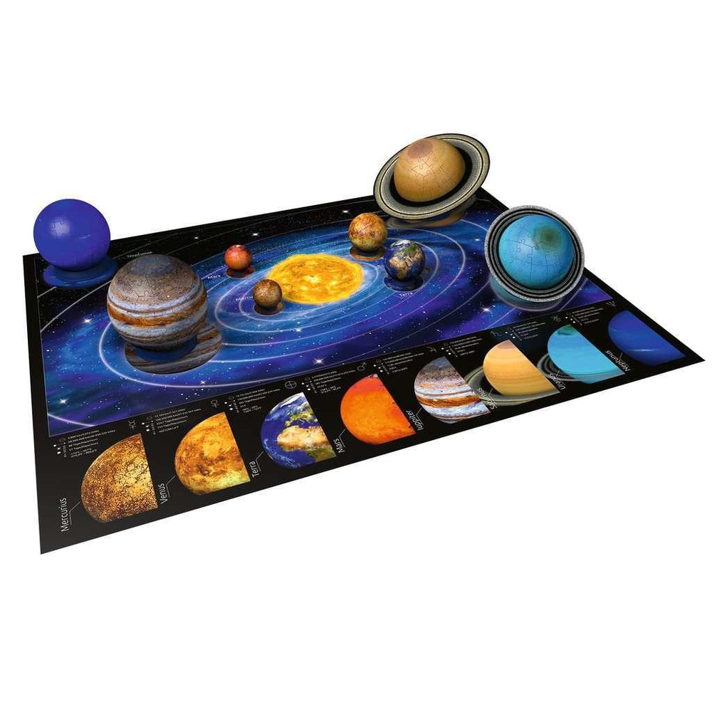 Solar System 540 Piece 3D Jigsaw Puzzle Ravensburger (ONLINE ORDER ONLY)