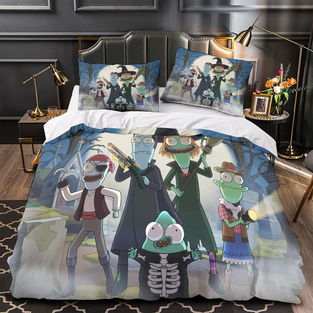 Solar Opposites Duvet Cover Pattern Bedding Set Without Filler (ONLINE ORDER ONLY)