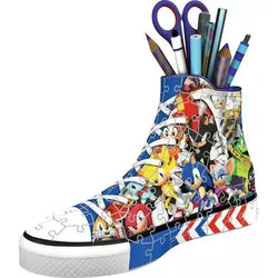 Sonic the Hedgehog Sneaker 112 Piece 3D Jigsaw Puzzle Ravensburger (ONLINE ORDER ONLY)