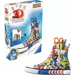 Sonic the Hedgehog Sneaker 112 Piece 3D Jigsaw Puzzle Ravensburger (ONLINE ORDER ONLY)