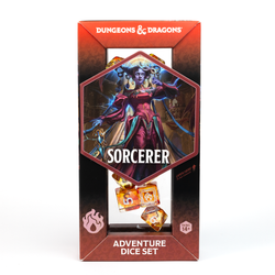 D&D Adventure Dice Set - Sorcerer Edition | Orange 16pc Collection (ONLINE ORDER ONLY)