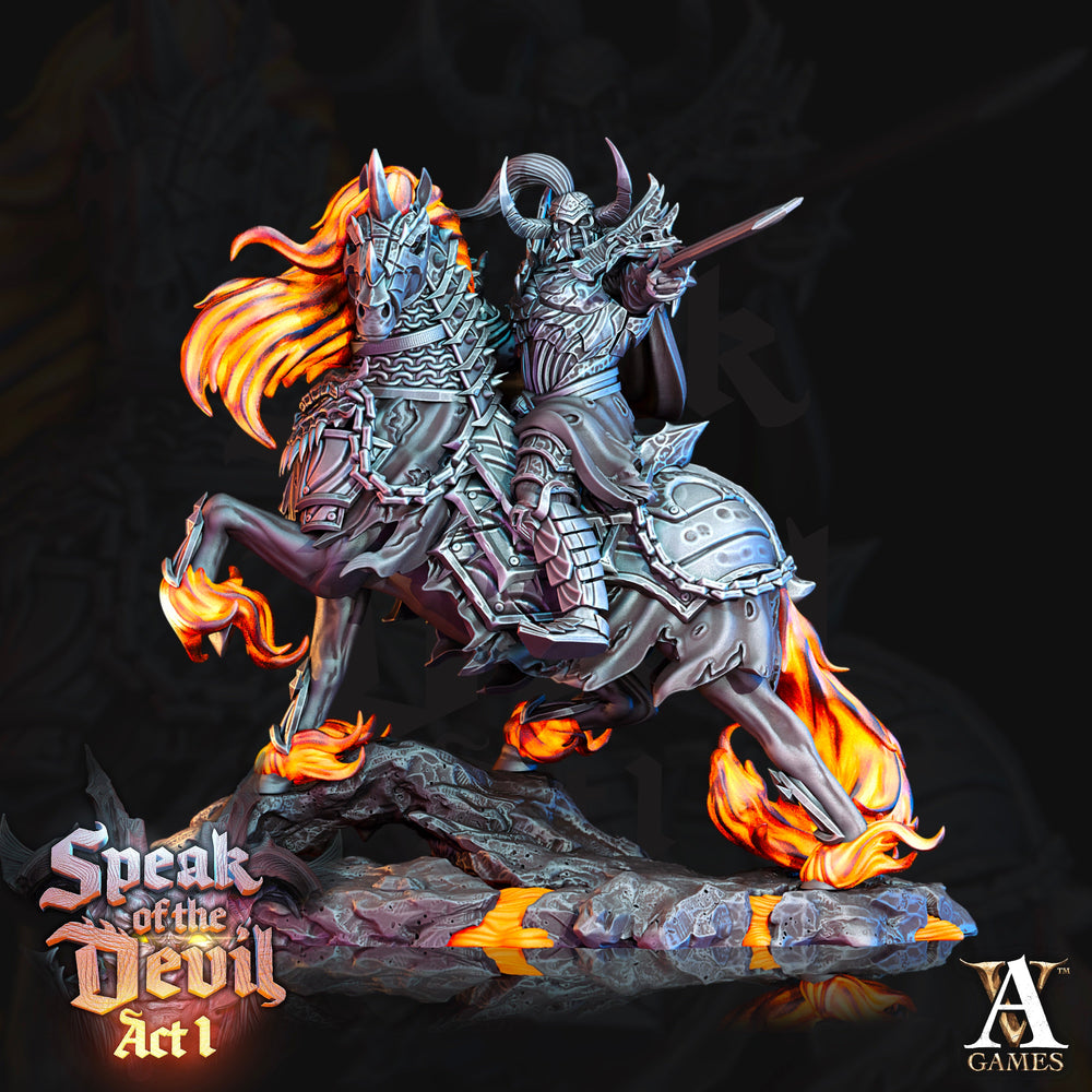 3D Printed Archvillain Games Hellknight Speak of the Devil Act I 28 32mm D&D (Online Only)