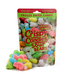 Crispy Candies - Sour Bears Freeze Dried Candy 114g (ONLINE ORDER ONLY)