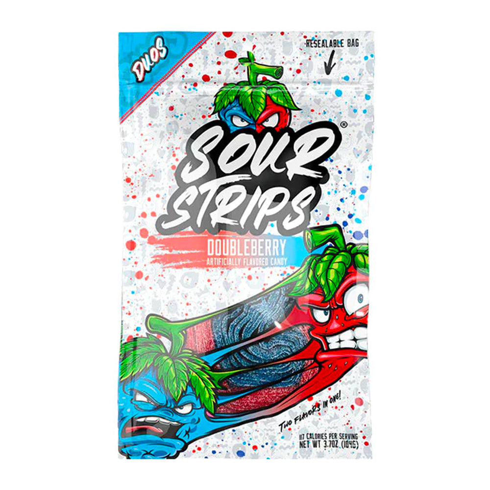 Sour Strips Double Berry (104g) (ONLINE ORDER ONLY)