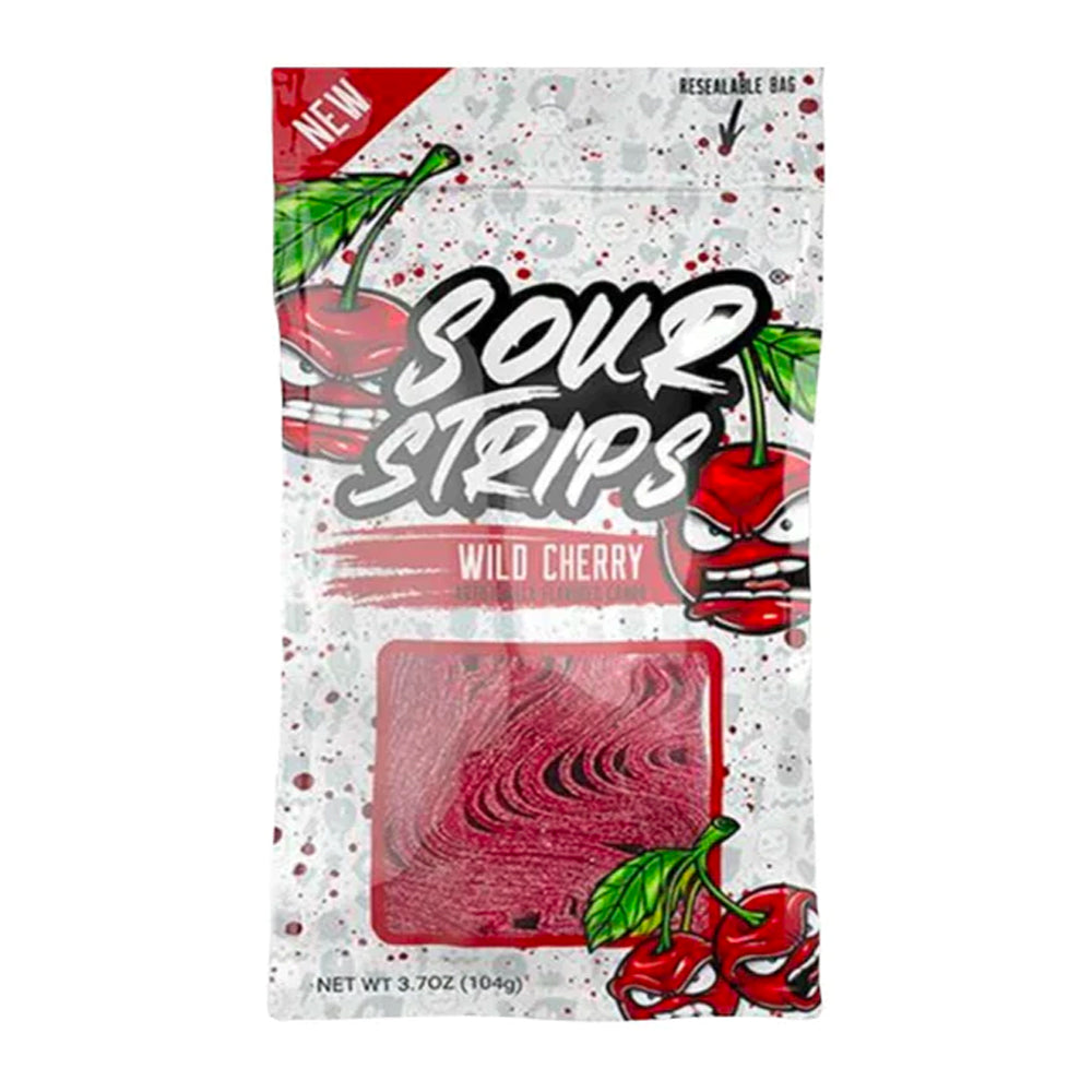Sour Strips Wild Cherry (104g) (ONLINE ORDER ONLY)