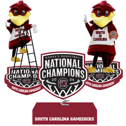 South Carolina Gamecocks 2024 NCAA Women's Basketball National Champions Bobbleheads (ONLINE ORDER ONLY)