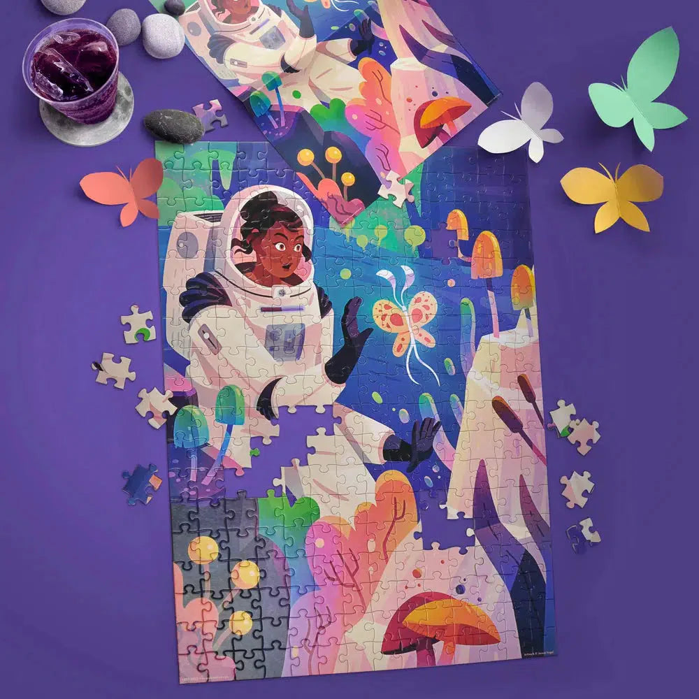 Space Butterfly 250 Piece Jigsaw Puzzle Fred (ONLINE ORDER ONLY)