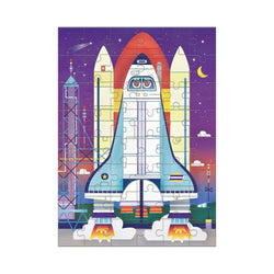 Space Shuttle 48 Piece Mini Jigsaw Puzzle Mudpuppy (ONLINE ORDER ONLY)